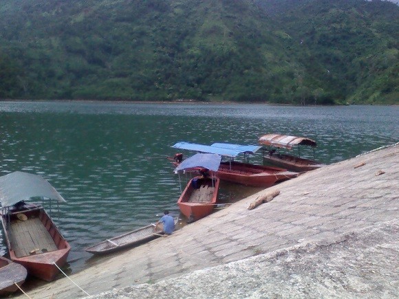Hồ nước Vai Miếu - nơi anh Thảo đã bị chết đuối.